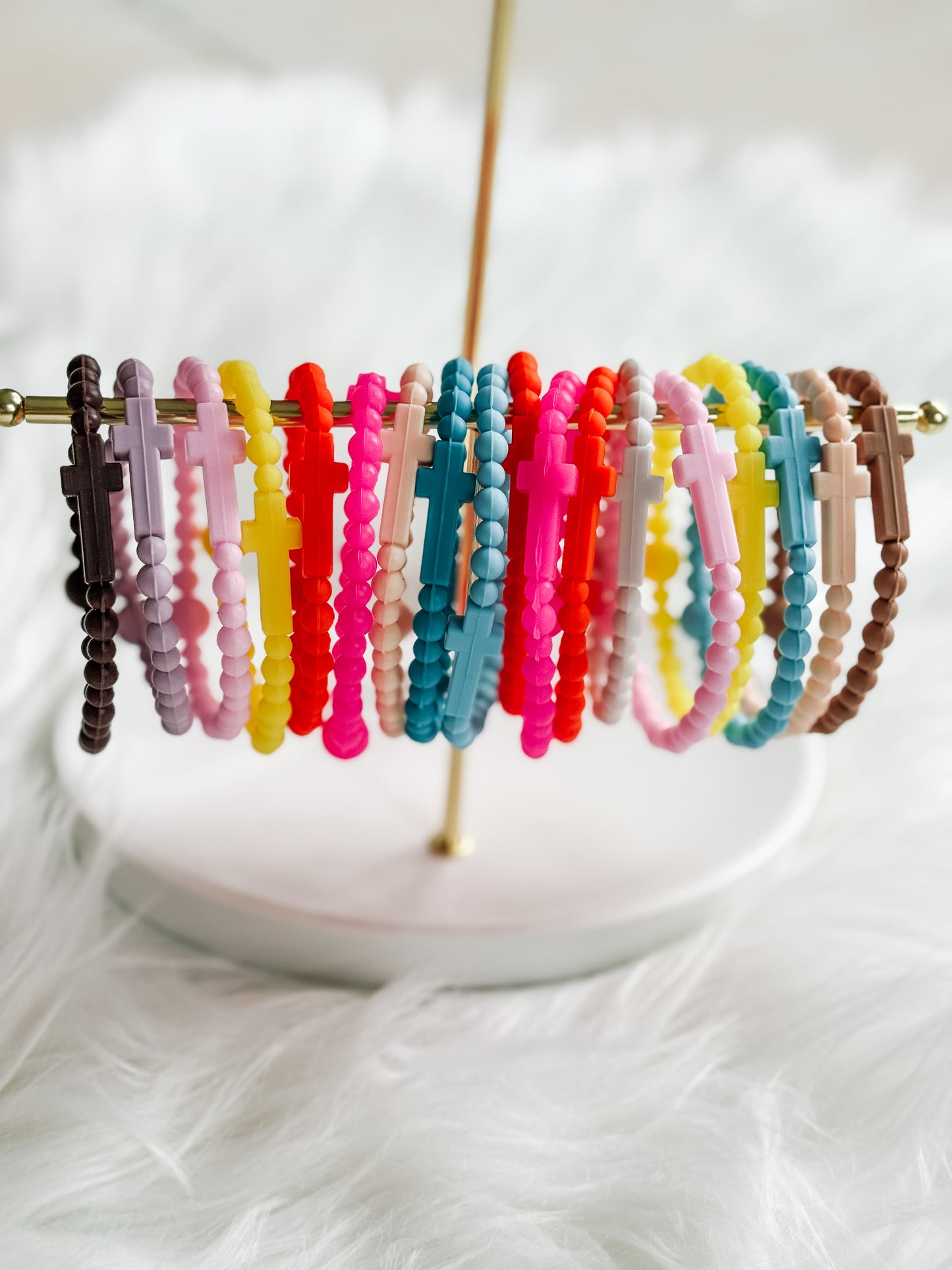 Cross Bracelets - Sent at random - 50 pk