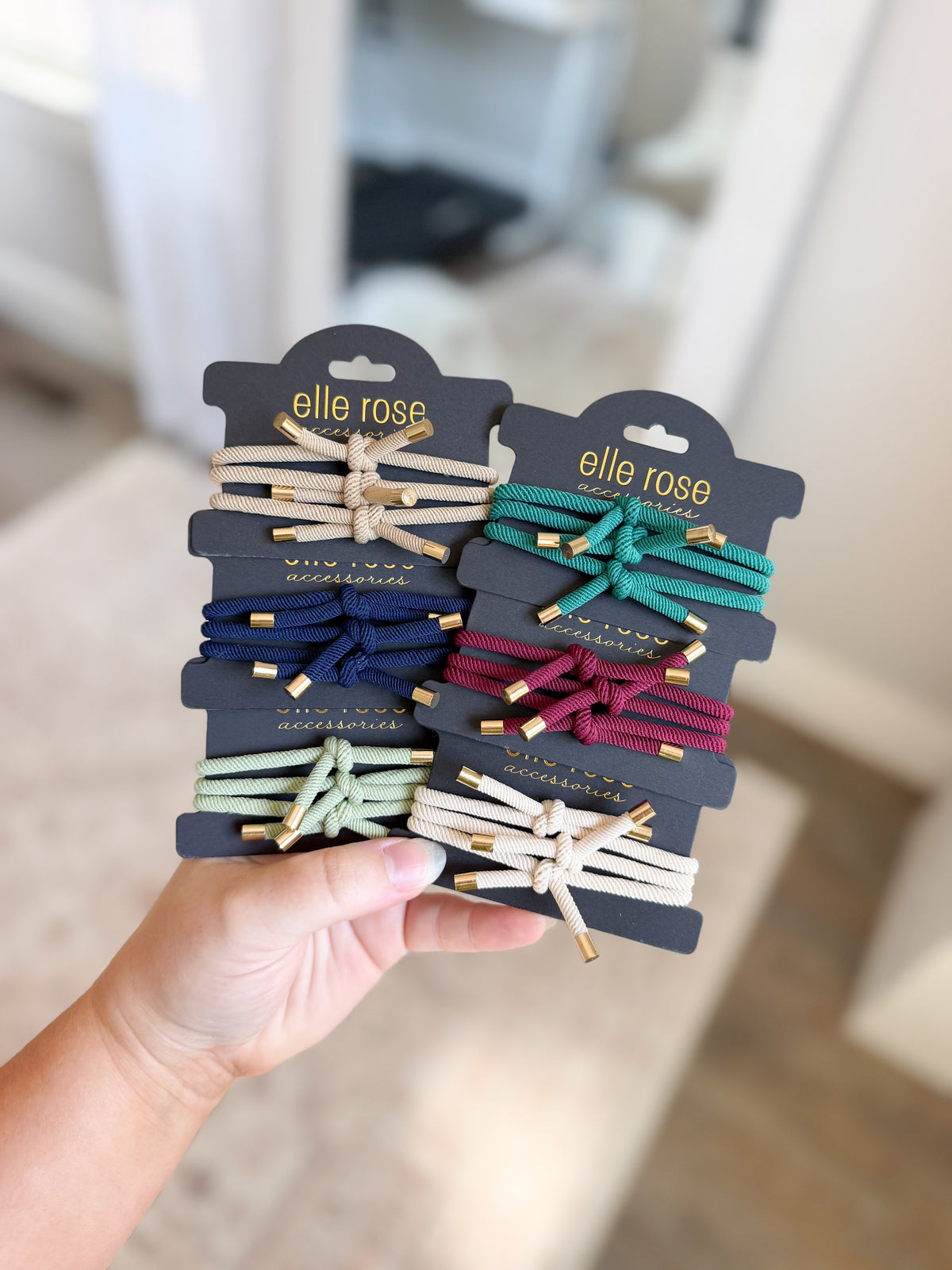 Fall / Winter Hair Tie Trios