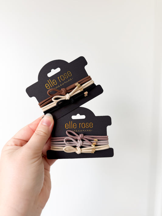 Emmy Knotted Hair Tie (Pack of 3)