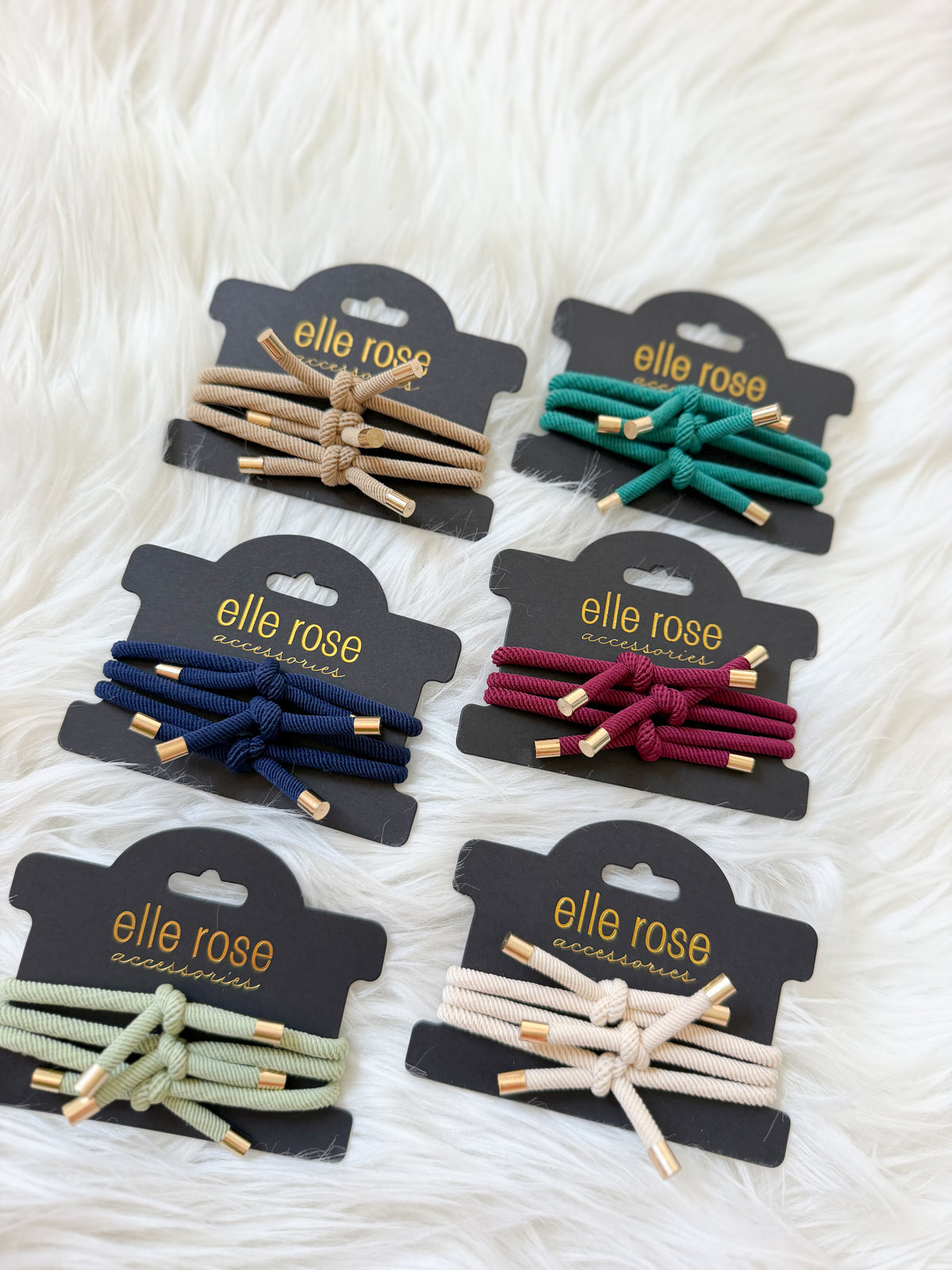 Fall / Winter Hair Tie Trios