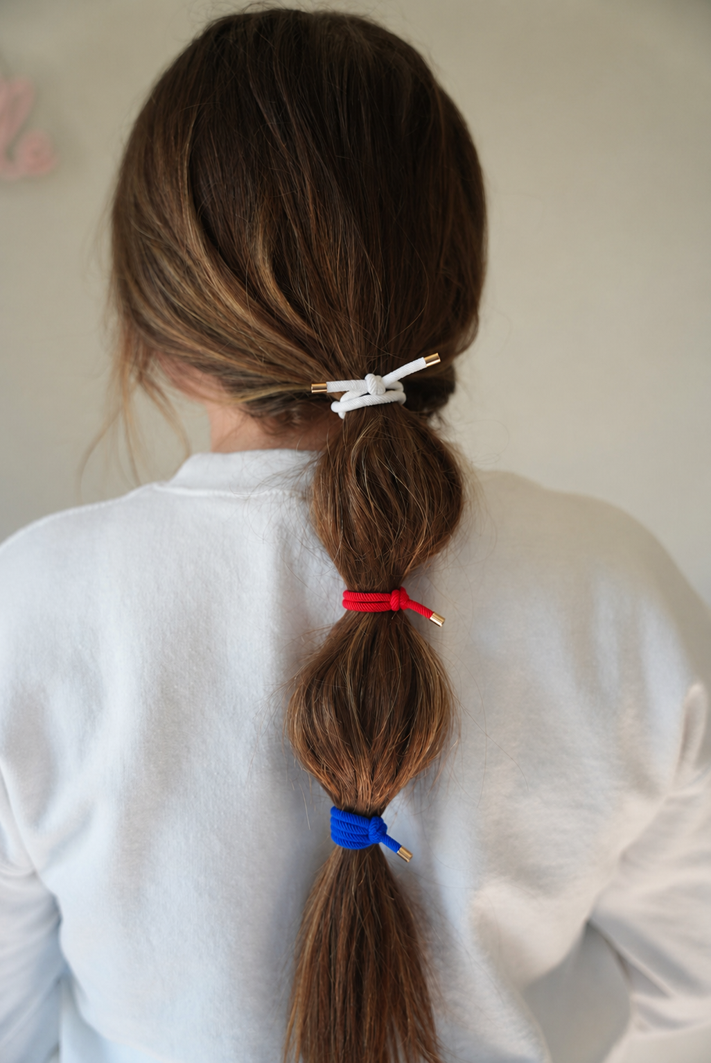 Patriotic Hair Tie Trio